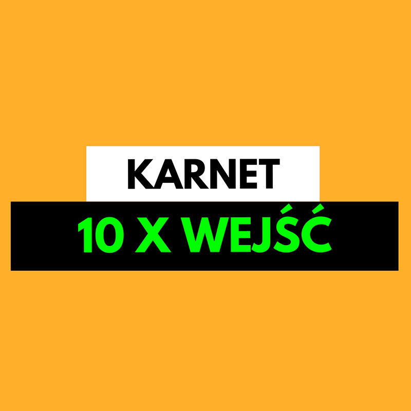 Karnet 10 x wejść